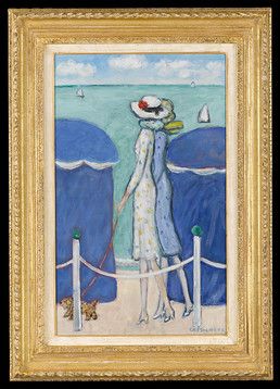 258x358 L'Orage (After The Storm) By Jean Pierre Cassigneul ~ Oil - M Storm Painting