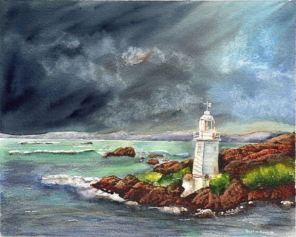 600x480 Calm Before The Storm - M Storm Painting