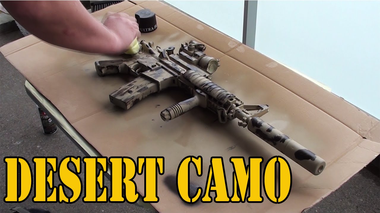 1280x720 Desert Camo Painting M4 - M4 Painting