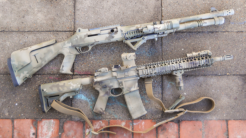 800x449 Painting Your Carbine From The Book Of Pat Lightfighter - M4 Painting