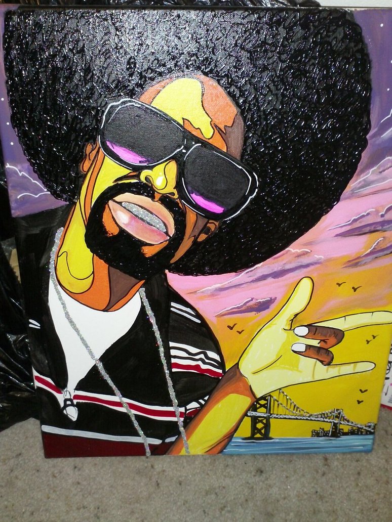 774x1032 Mac Dre By Cloudcityart - Mac Dre Painting