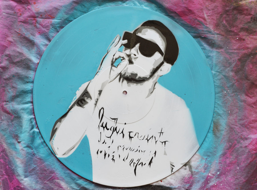 900x665 Mac Miller By Simplysaraart - Mac Miller Painting