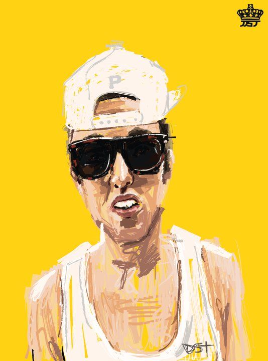 534x720 I Wish I Had This, Or Something Like It, For My Bedroom. Things - Mac Miller Painting