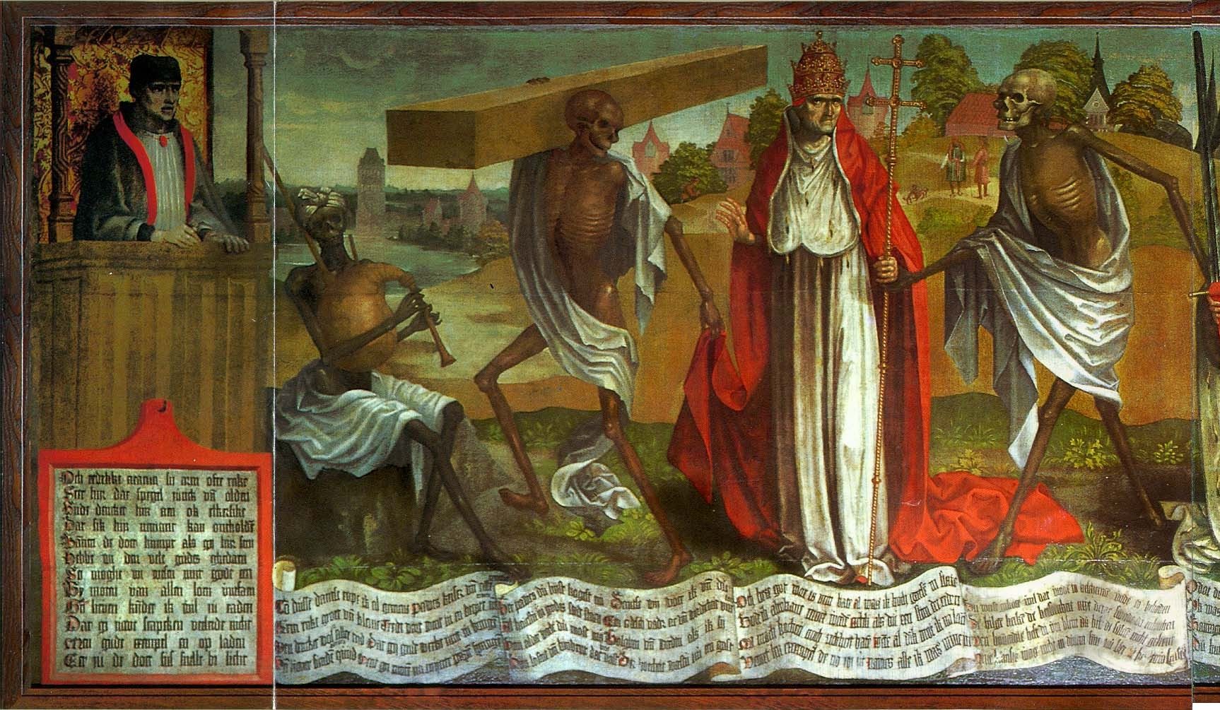 1726x1005 Danse Macabre On Art And Aesthetics - Macabre Painting