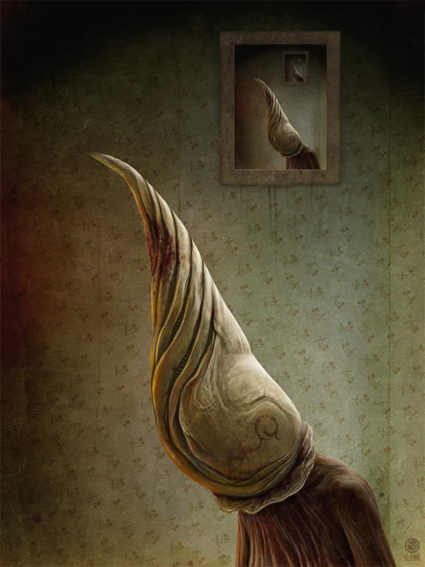 600x801 Photoshop Horror Painting By The Digital Master Of The Macabre - Macabre Painting