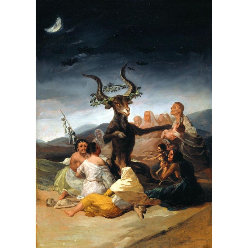 800x800 The Story Of Witchcraft And Superstition That Inspired The Most - Macabre Painting