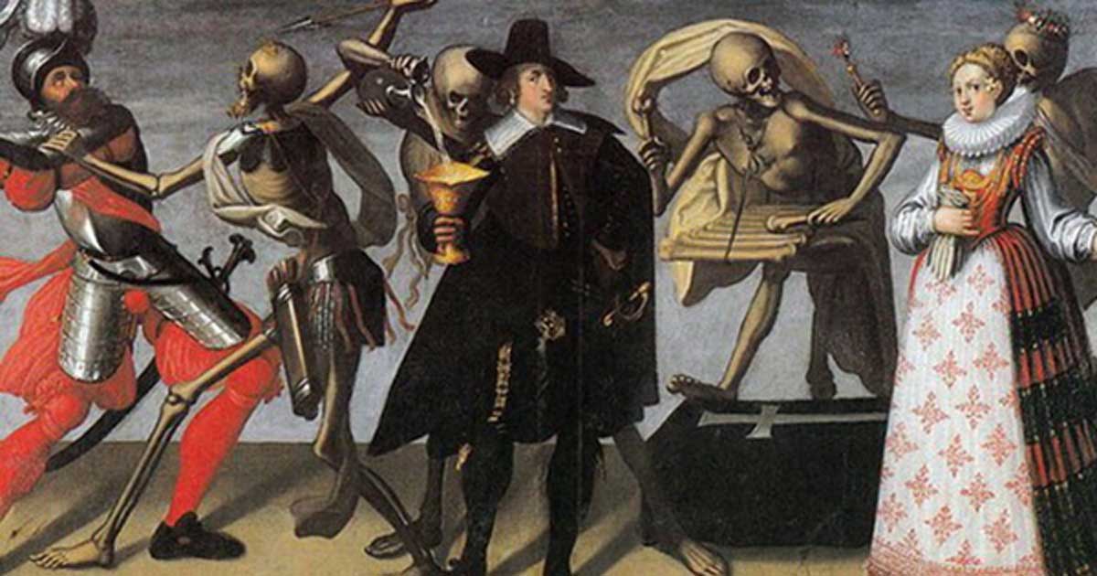 1200x630 Dance Macabre How The Dead Danced With The Living In Medieval - Macabre Painting