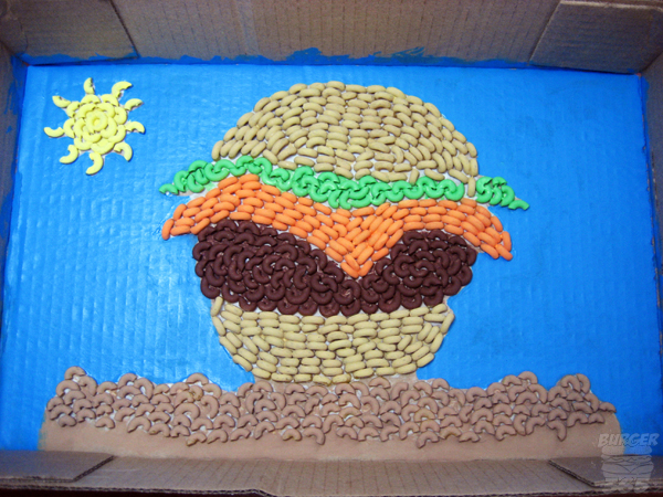 600x450 Jaggedotter's Art Corner Macaroni Art - Macaroni Painting