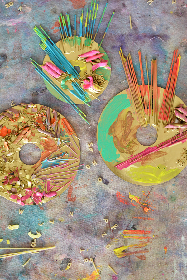 600x898 Pasta Sculptures Art Projects For Preschoolers - Macaroni Painting