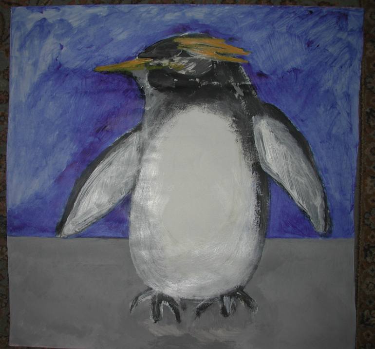 770x716 Saatchi Art Macaroni Painting By Gilmario Da Silva - Macaroni Painting