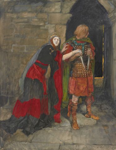 373x480 Act Ii Scene Ii 51, Lady Macbeth Infirm Of Purpose!give Me - Macbeth Painting