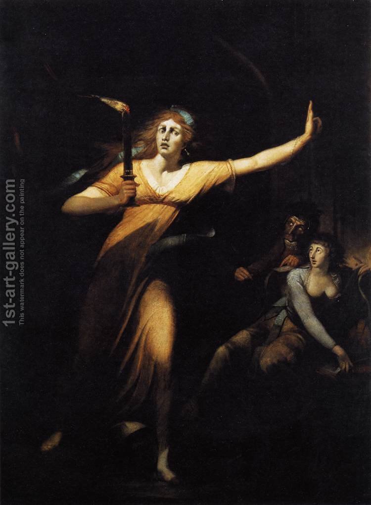 750x1019 Lady Macbeth 1784 Johann Henry Fuseli Reproduction 1st Art Gallery - Macbeth Painting