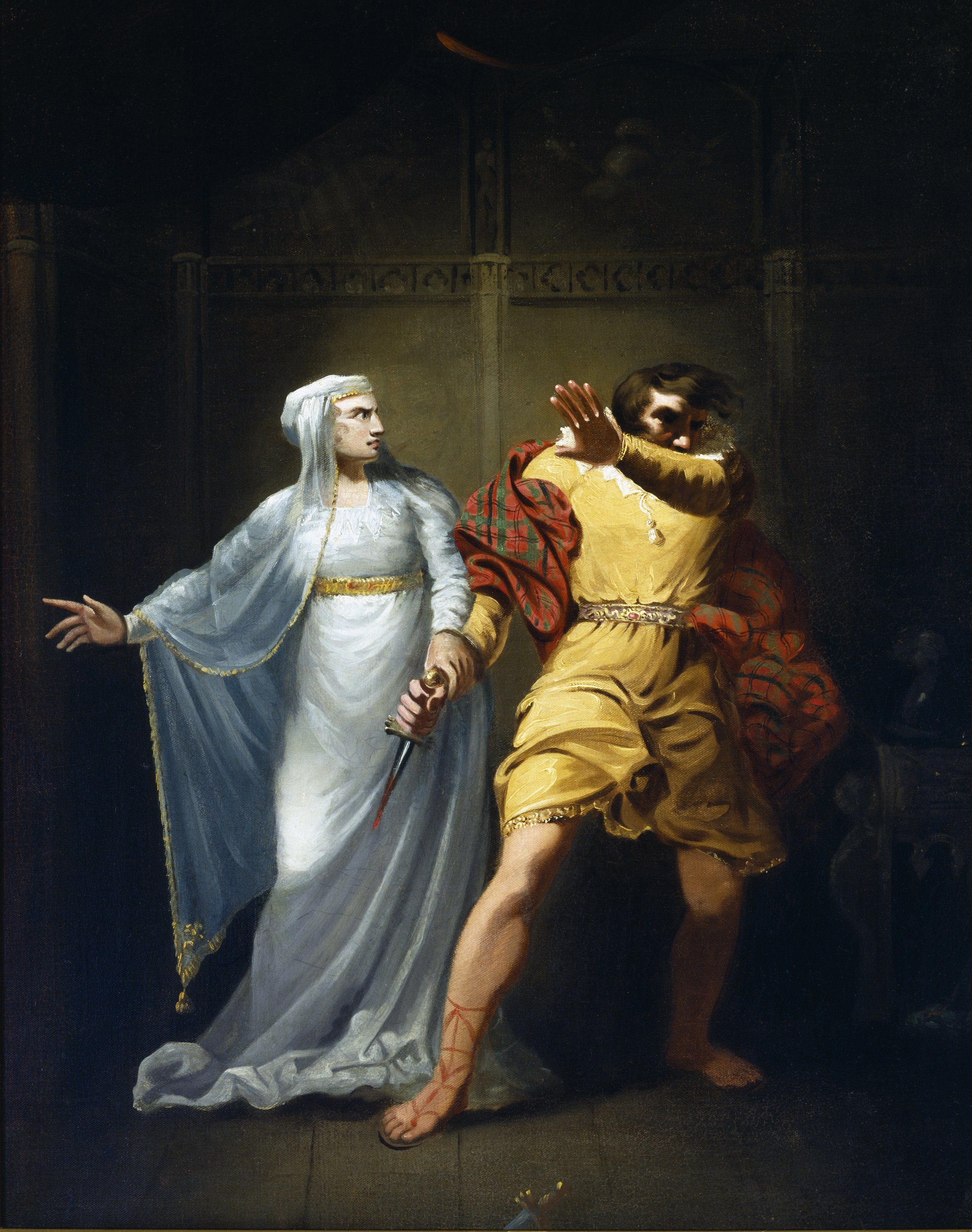 2584x3275 Sarah Siddons As Lady Macbeth. Oil Painting By Robert Smirke, Ca - Macbeth Painting