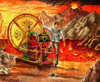 400x327 The Time Machine Project Bruce Holroyd - Machine Painting