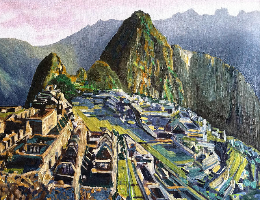 Machu Picchu Painting at PaintingValley.com | Explore collection of ...