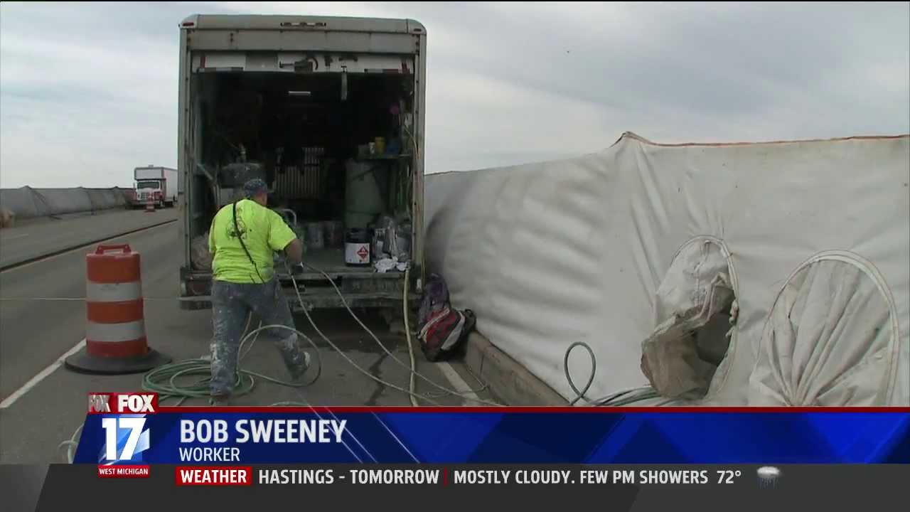 1280x720 Painting The Mackinac Bridge - Mackinac Bridge Painting