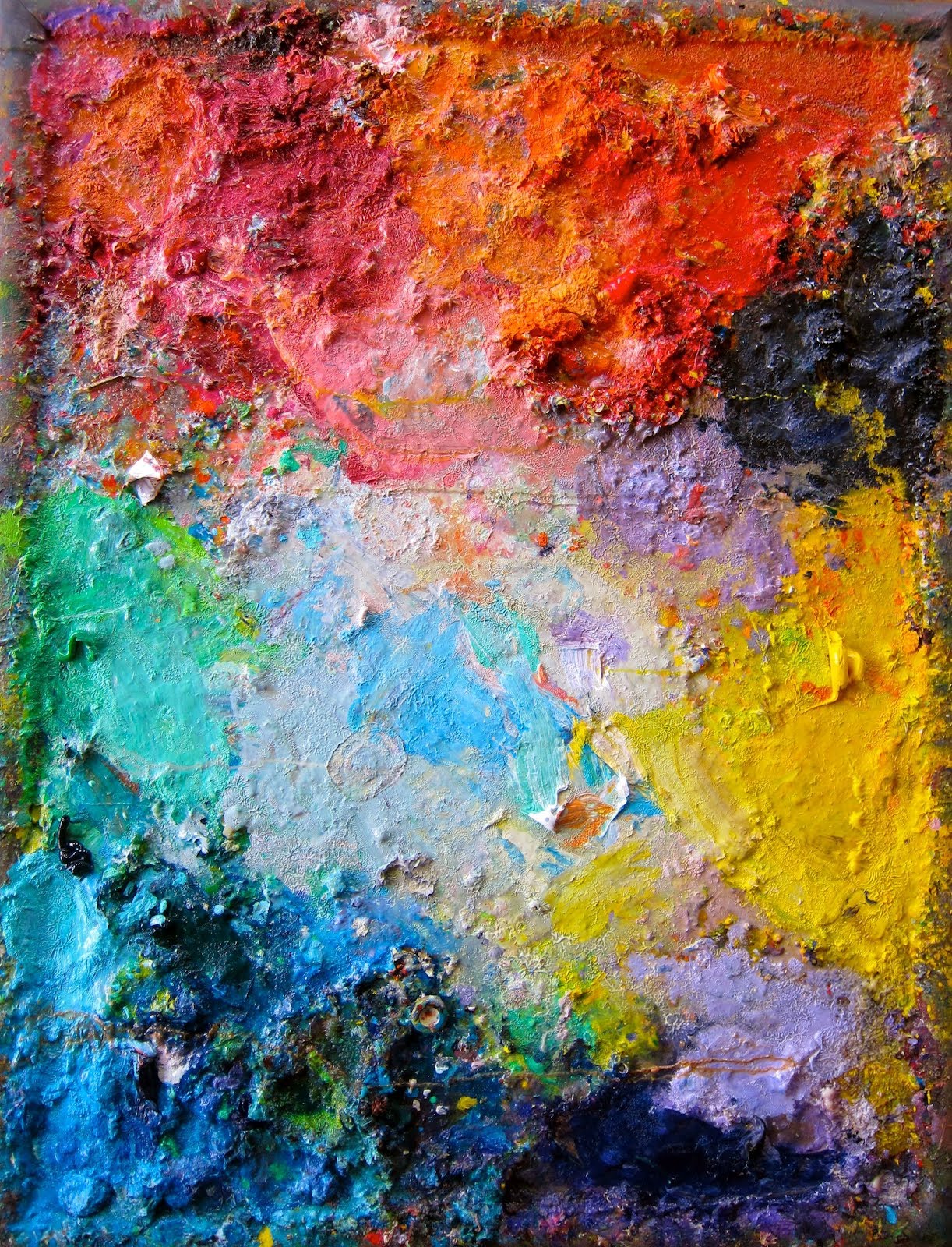 1222x1600 Macro Flower Speed Painting By Rhiannon - Macro Painting