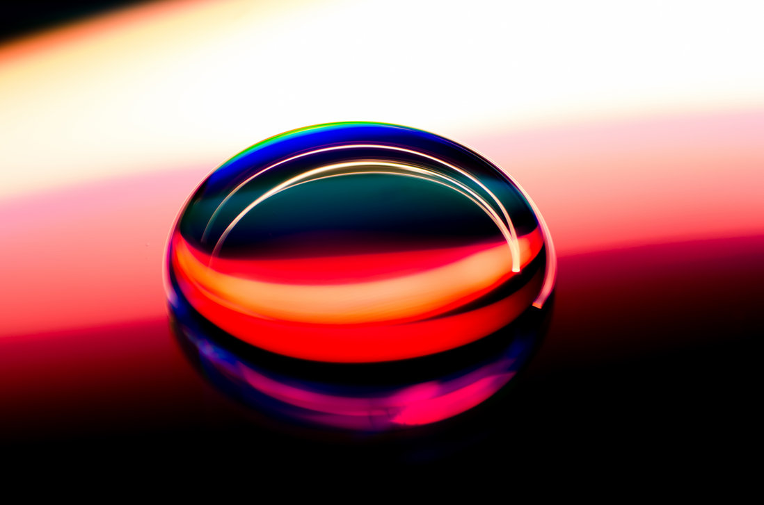 1098x727 Macro Light Painting Bubble By Drivenbyblood - Macro Painting