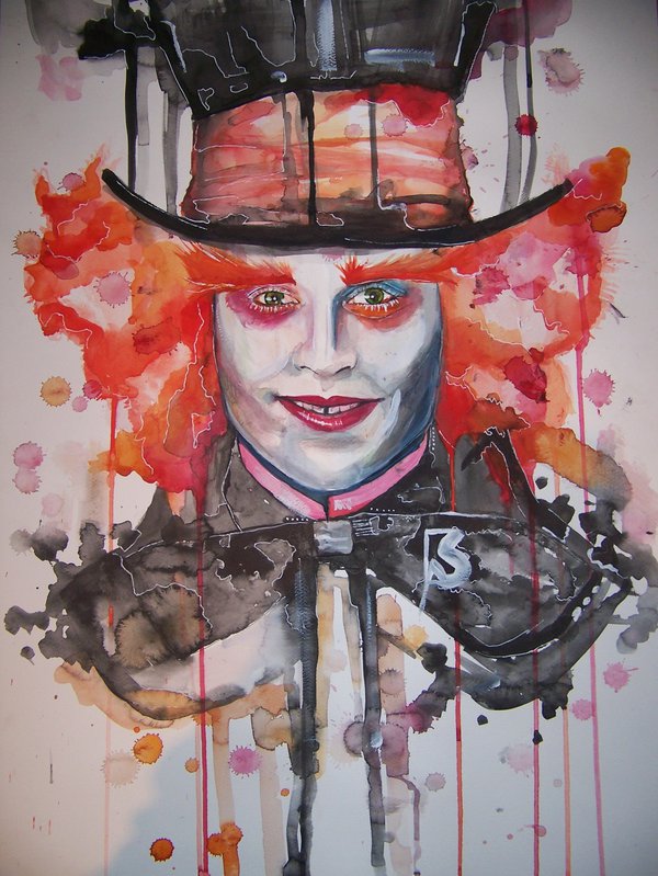 600x799 Mad Hatter Again (Update) By As Obu - Mad Hatter Painting