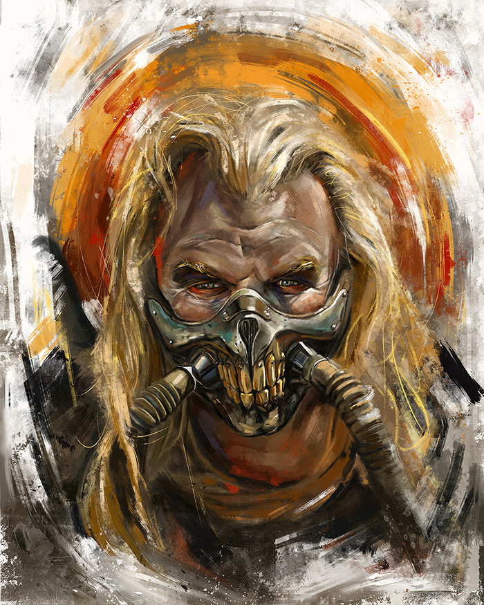 700x875 Mad Max Fury Road (Art) By Robert Bruno - Mad Max Painting