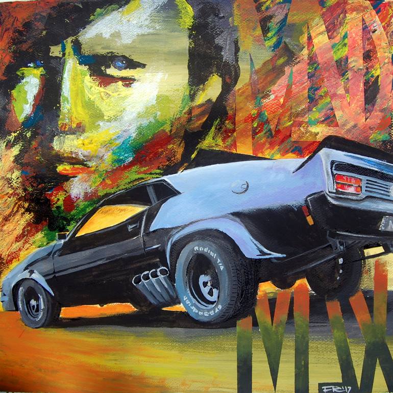 770x770 Saatchi Art Legends - Mad Max Painting