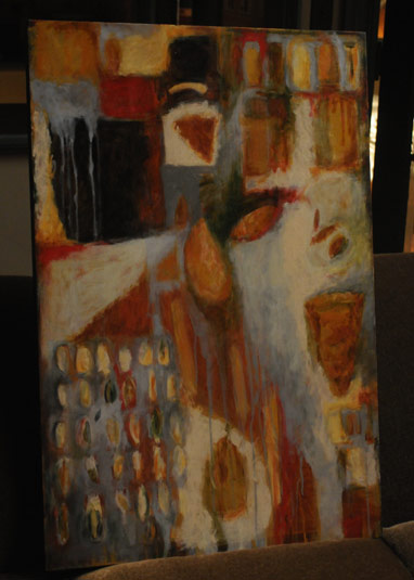 382x535 Painting By Midge The Art Of Madmen - Mad Men Painting