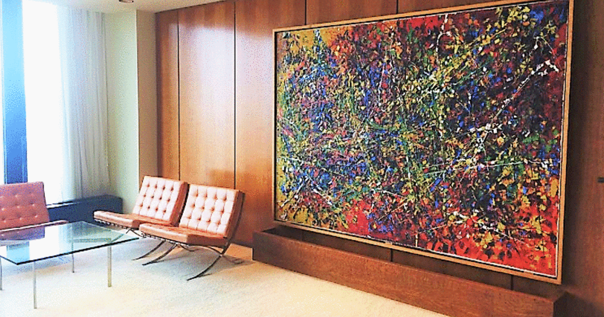1200x630 This Bougey Secret Room In Toronto Will Make You Feel Like You'Re - Mad Men Painting