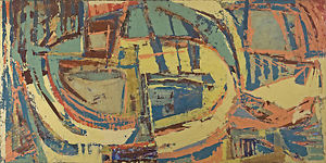 300x150 Don Draper's Office Painting In Mad Men Seasons 1 3 Ebay - Mad Men Painting