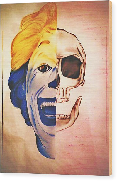 399x618 Skull Mad Painting By Mohamed Hannoura - Mad Painting