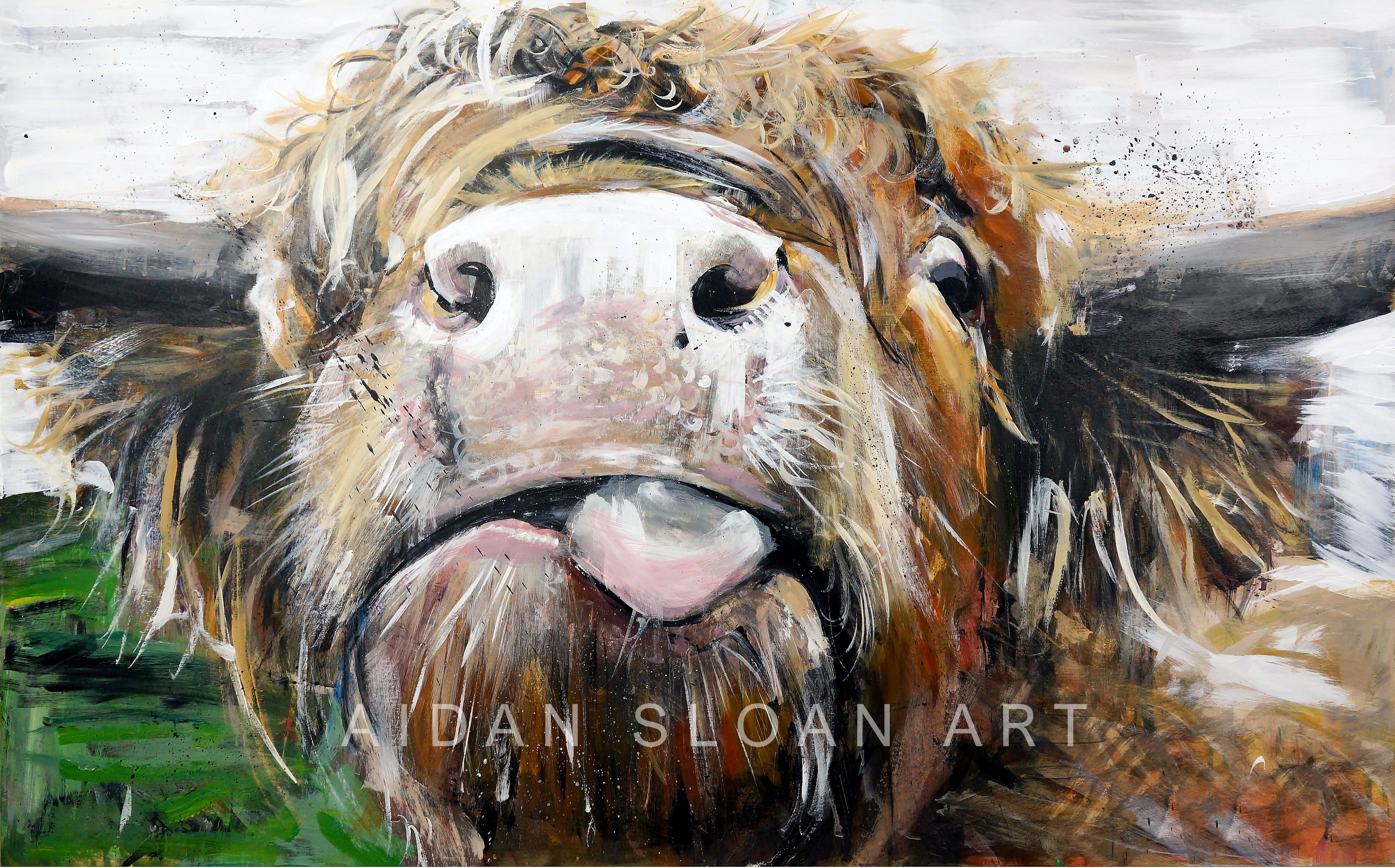4725x2940 The Big Mad Cow - Mad Painting