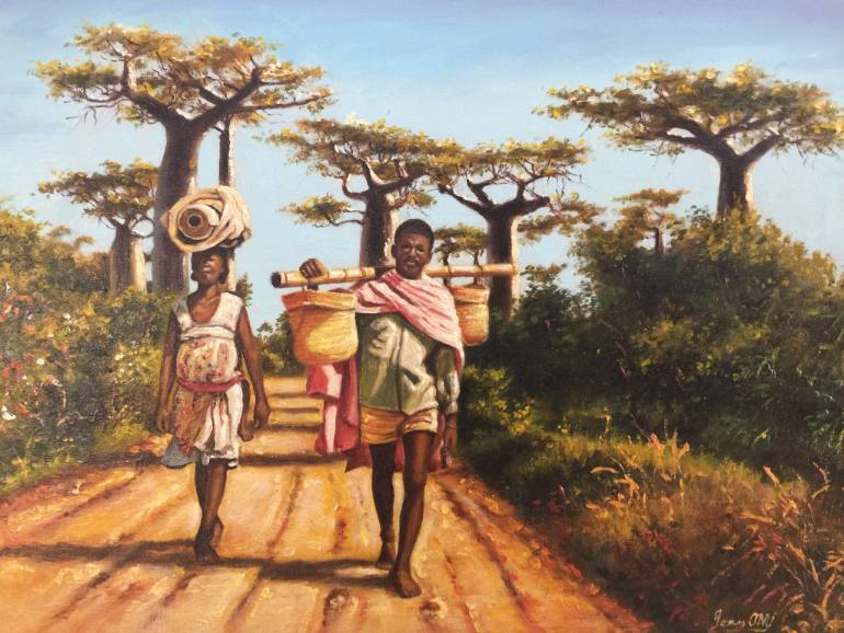 Madagascar Painting at PaintingValley.com | Explore collection of ...