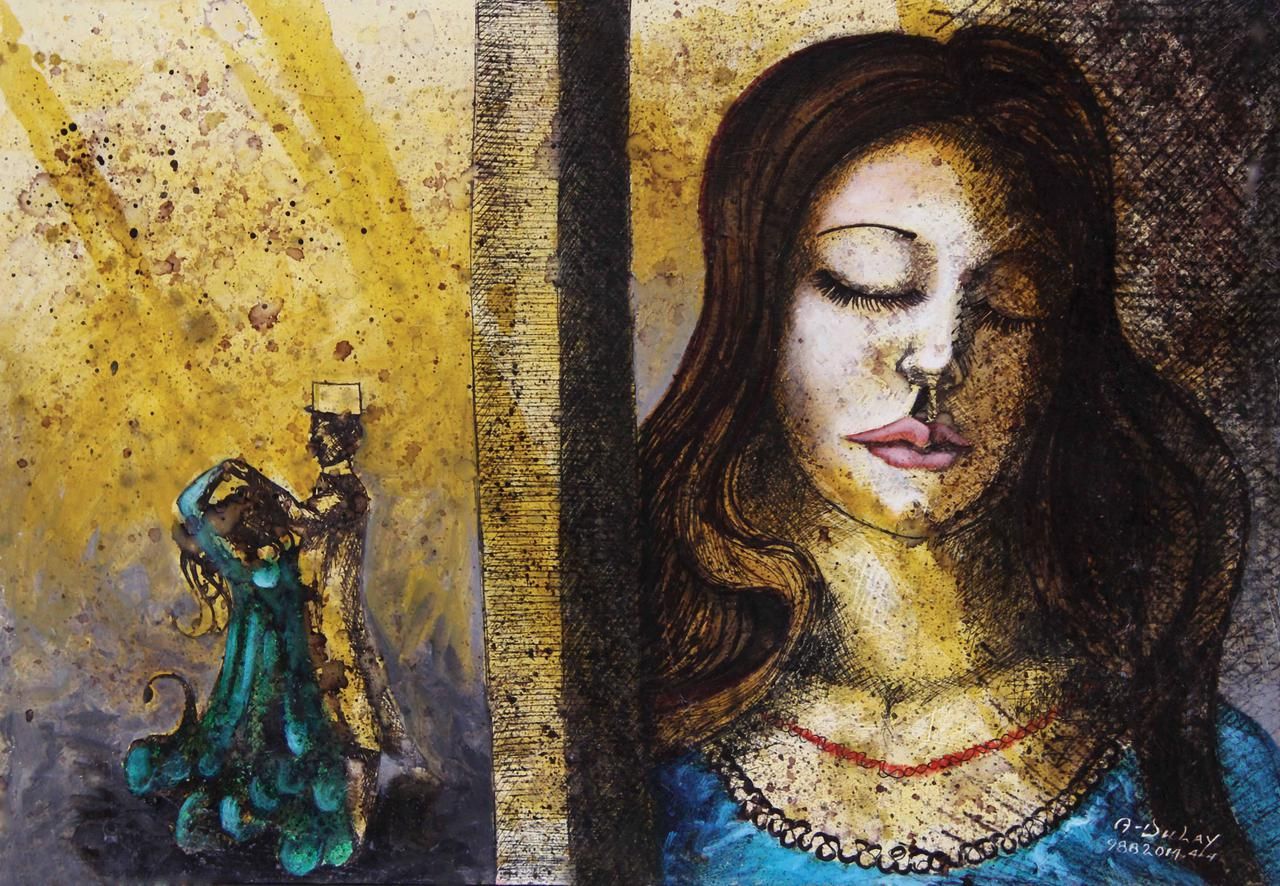 1280x886 Madame Bovary Es Invitada Al Baile - Madame Bovary Painting