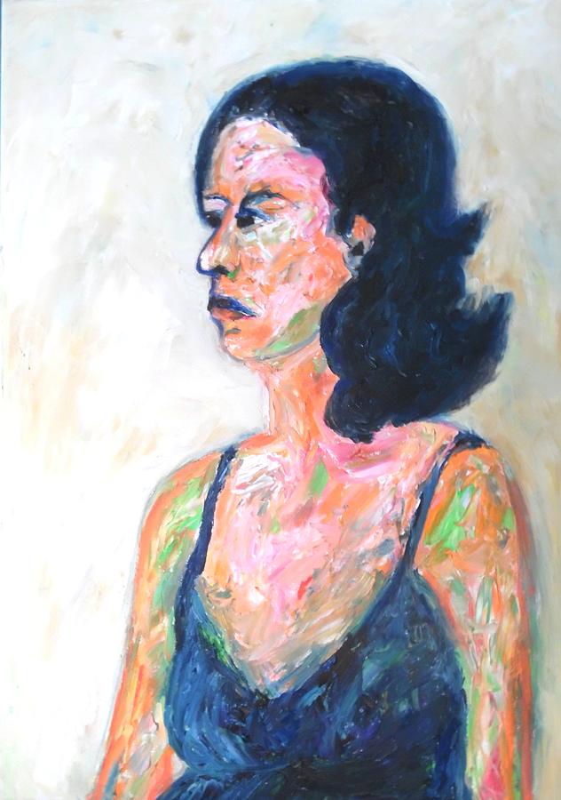 632x900 A Modern Madame Bovary Painting By Esther Newman Cohen - Madame Bovary Painting