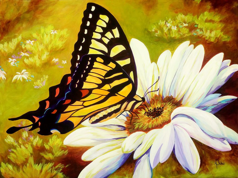 900x675 Madame Butterfly Painting - Madame Butterfly Painting