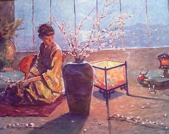 340x270 Madame Butterfly Etsy - Madame Butterfly Painting