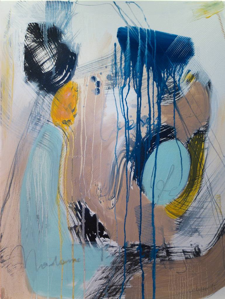 770x1024 Saatchi Art Madame Butterfly Loosing Her Face Painting By - Madame Butterfly Painting