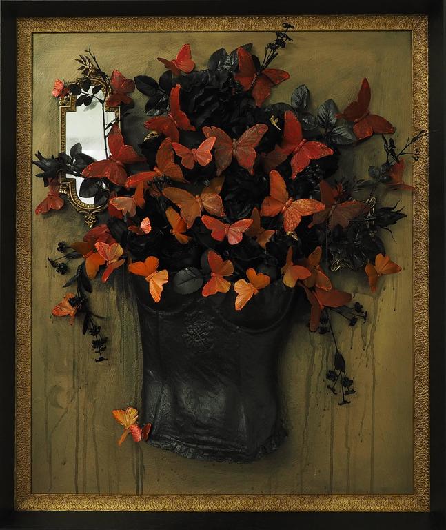 647x768 Sonia Richter - Madame Butterfly Painting