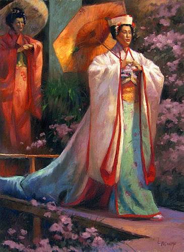 365x500 Speak Out Loud With Ellen Kimball The Beauty Of Madama Butterfly - Madame Butterfly Painting