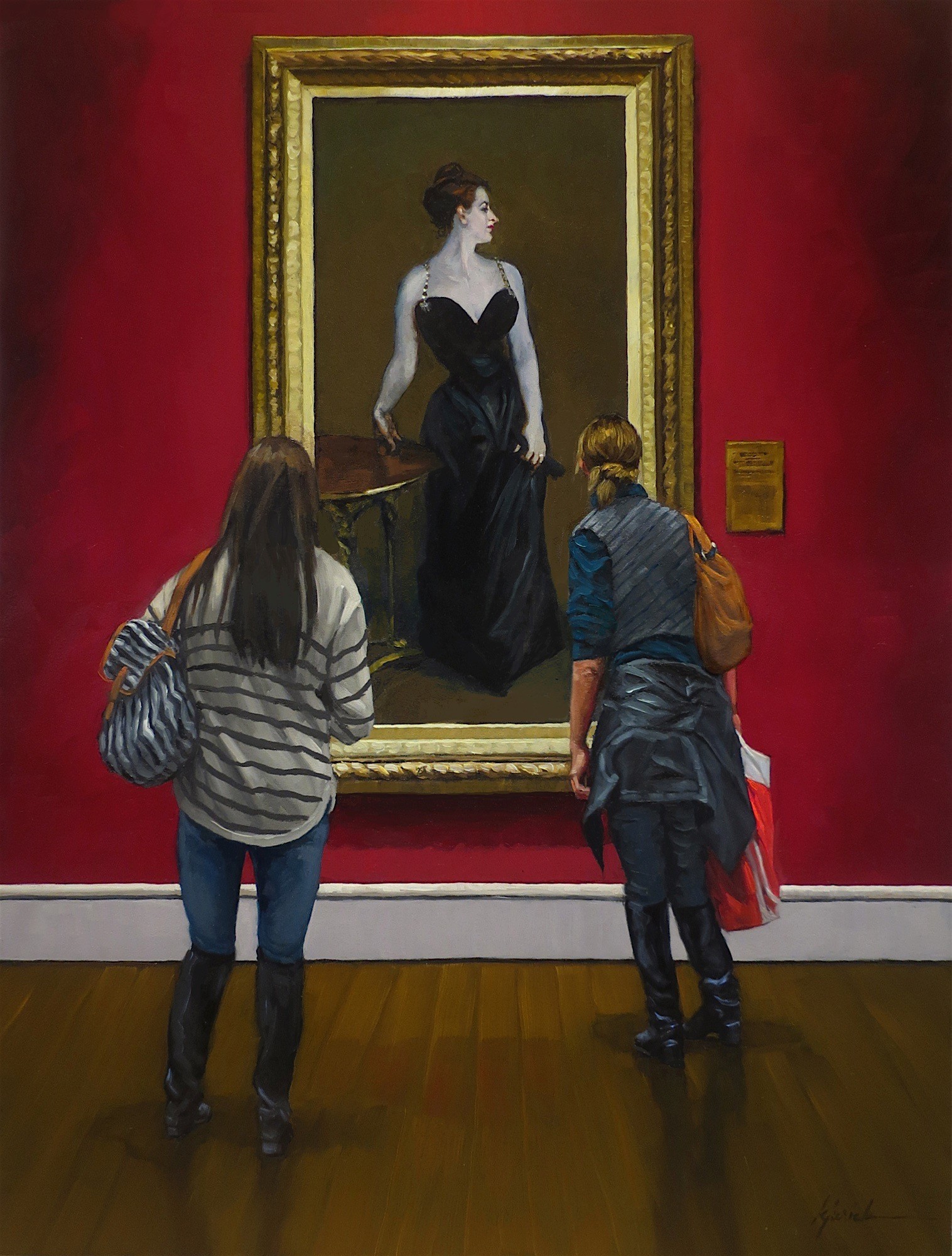 1516x2000 Karin Jurick's Work Is An Ode To John Singer Sargent Features - Madame X Painting