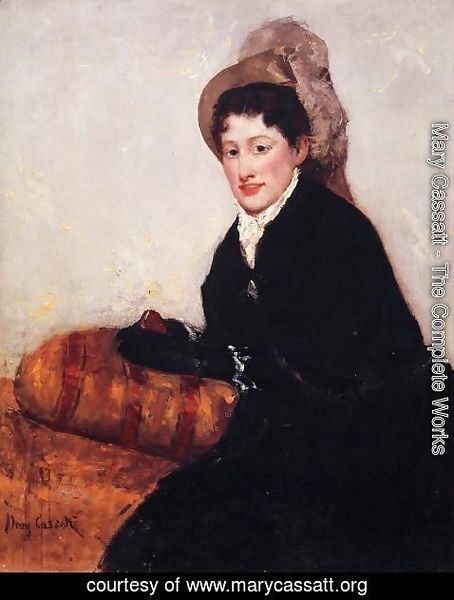 454x600 Mary Cassatt - Madame X Painting