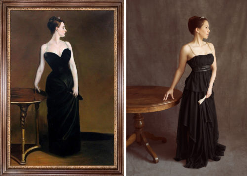 500x356 Singer Sargent Project - Madame X Painting