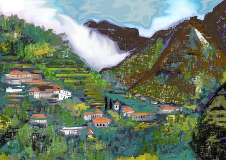 770x544 Saatchi Art Madeira (Limited Edition) 250 New Media By Alex Bearne - Madeira Painting