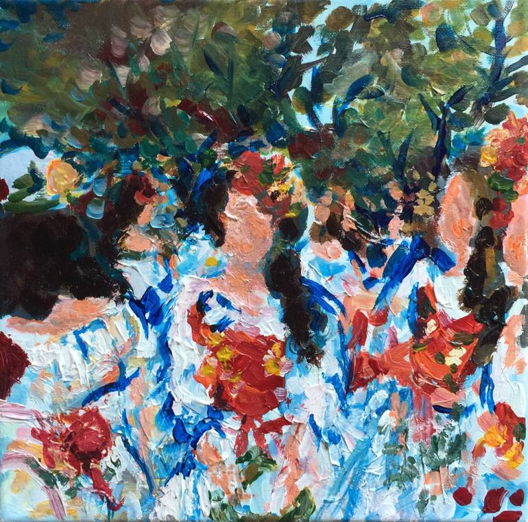 770x762 Saatchi Art Madeira Painting By Danielle Rathje - Madeira Painting