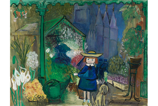 553x369 An Art Exhibit Honors - Madeline Painting