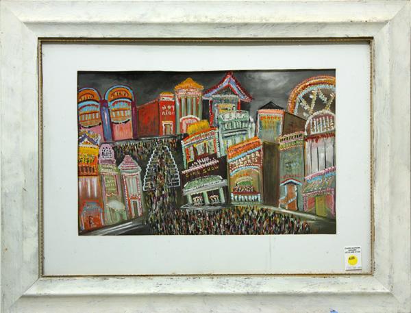 600x457 Painting, Madeline Gleason, Playland - Madeline Painting
