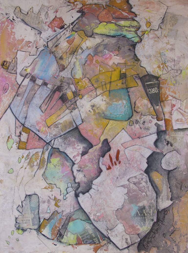 770x1033 Saatchi Art Mask Of Madeline Painting By Kim Schmitt Thomas - Madeline Painting