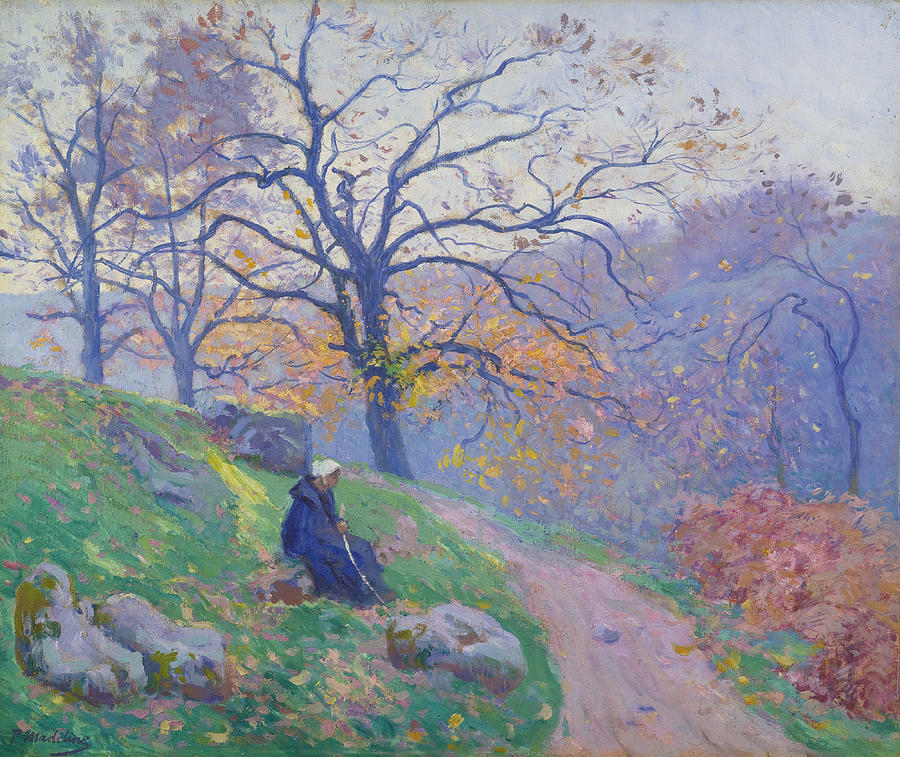 900x757 The Road In Diben Painting By Paul Madeline - Madeline Painting