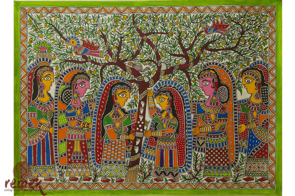 1024x683 Madhubani Painting - Madhubani Painting