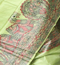 257x277 Imithila Flaunting Your Sartorial Grace With Madhubani Folk Art - Madhubani Painting Designs