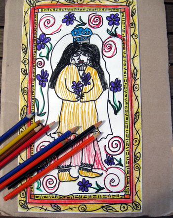 350x440 Madhubani Painting Activity - Madhubani Painting Images